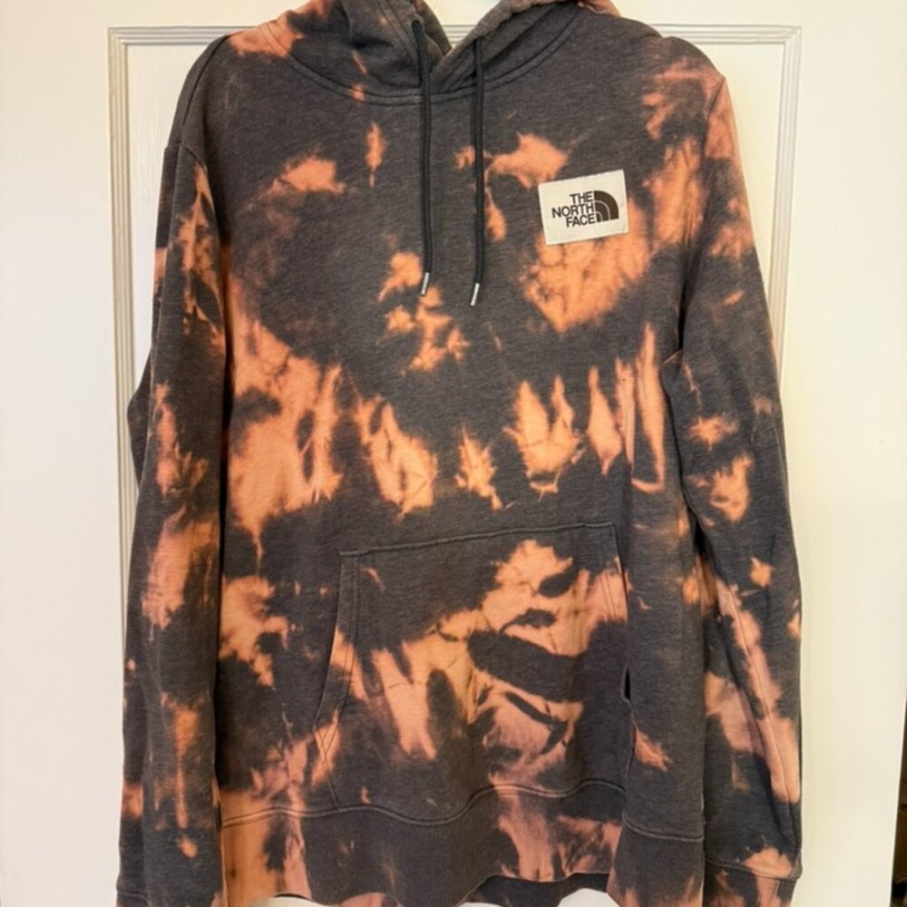 Northface tye-dye Sweatshirt